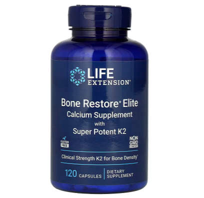 Bone Restore Elite with Super Potent K2 Calcium Supplement